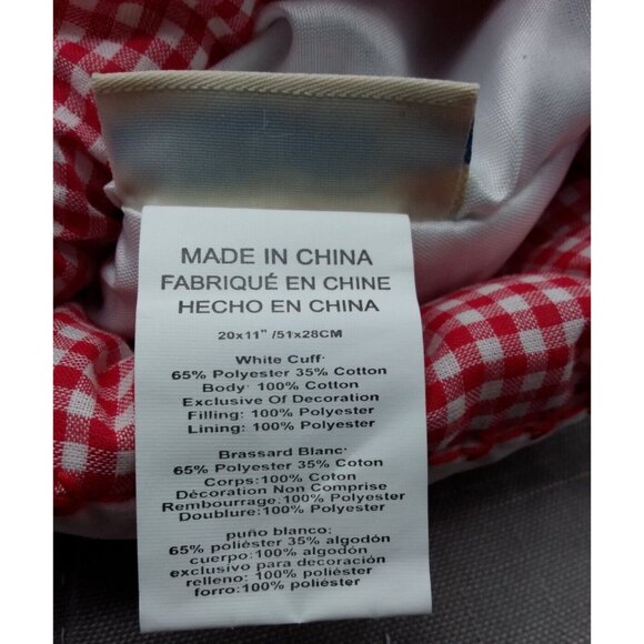 Pottery Barn Kids Christmas Stocking Santa & Sleigh Holiday Quilted Xmas Grey - Picture 9 of 11